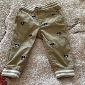 Janie and Jack Mickey Pants